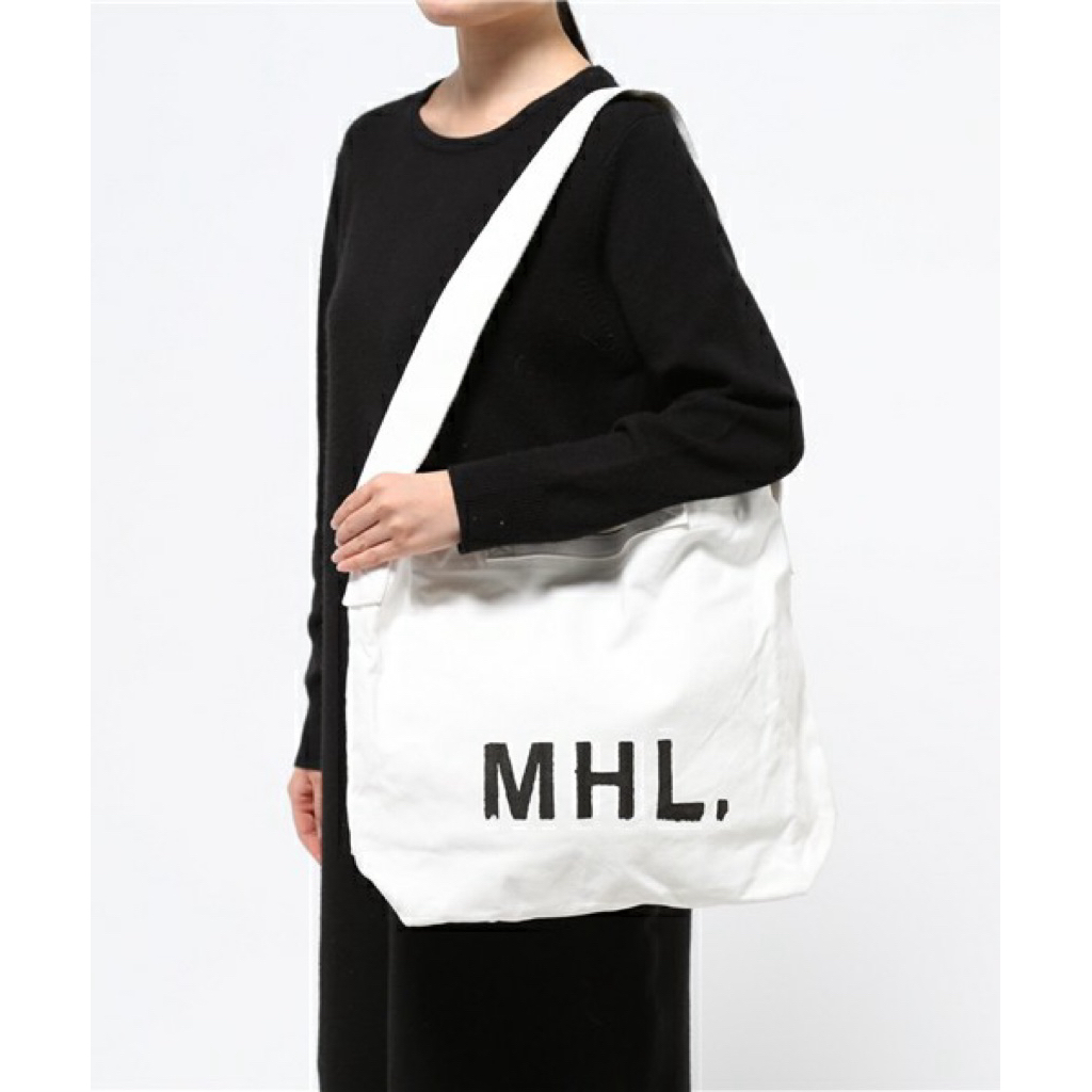 MHL canvas shoulder bag
