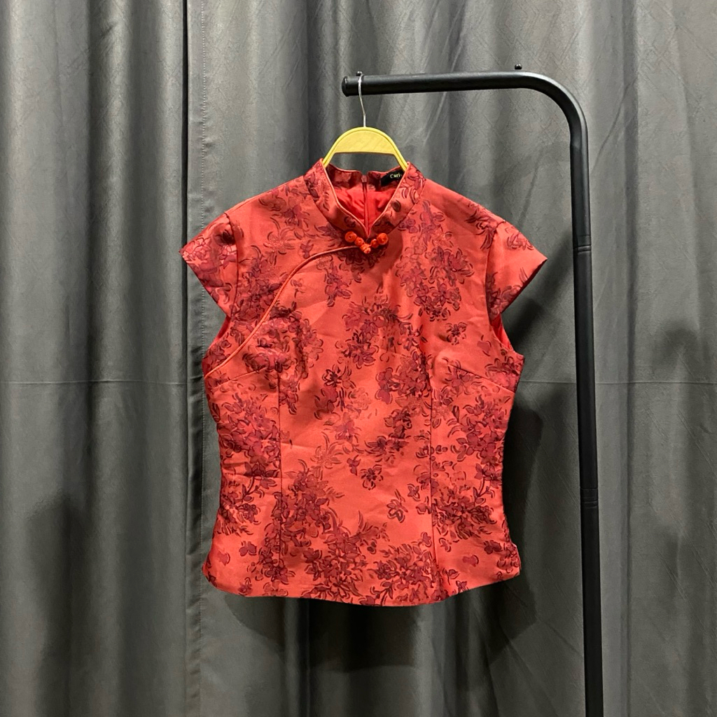 Carisa เสื้อจีนแขนกุดผู้หญิง sz XL