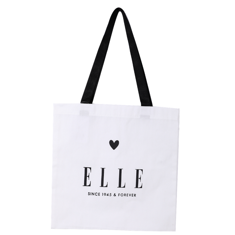 (สินค้าแถมไม่จำหน่าย) ELLE SHOPPING BAG ผ้า Canvas รหัสสินค้า WZEW002W25