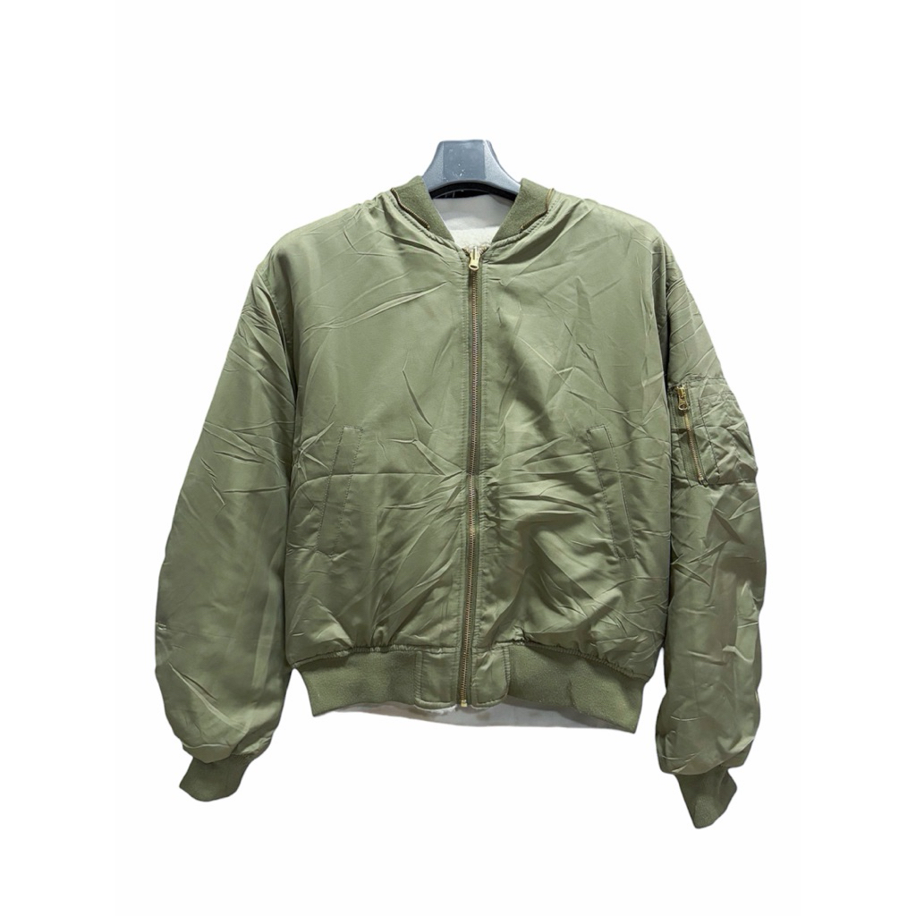 [เสื้อแจ็คเก็ต]🚀MA-1 Bomber Jacket (Size L)🚀