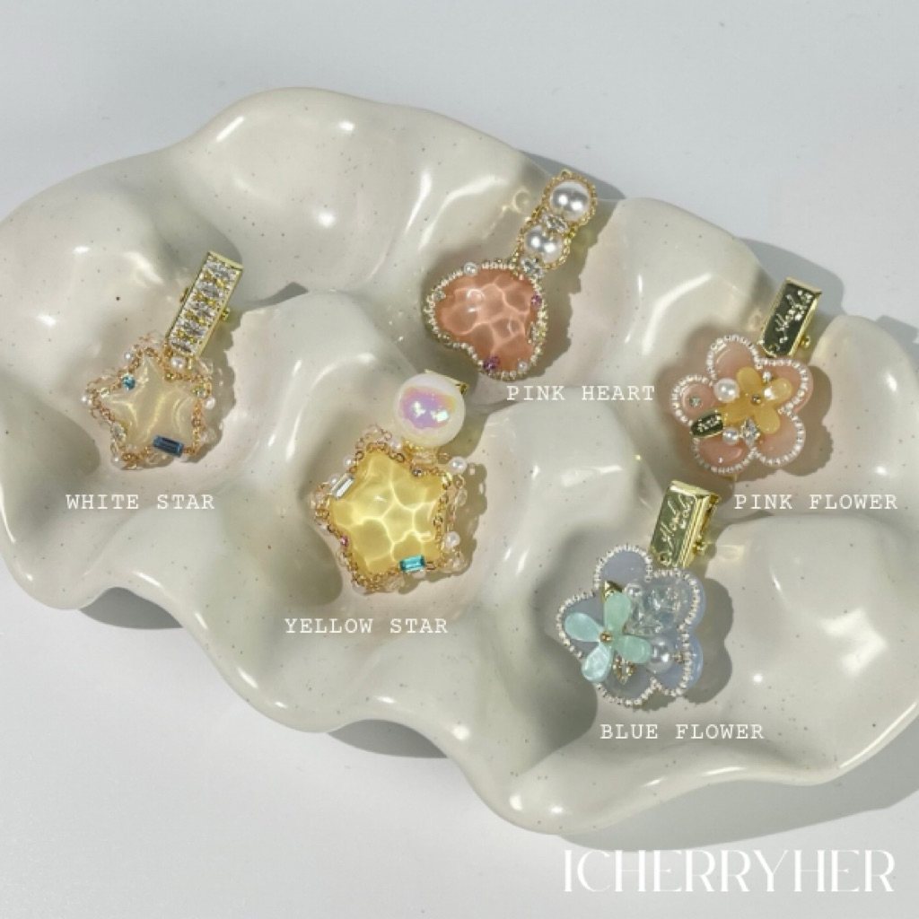 Icherryher - Pastel Pals Hair Clips (กิ๊บ)