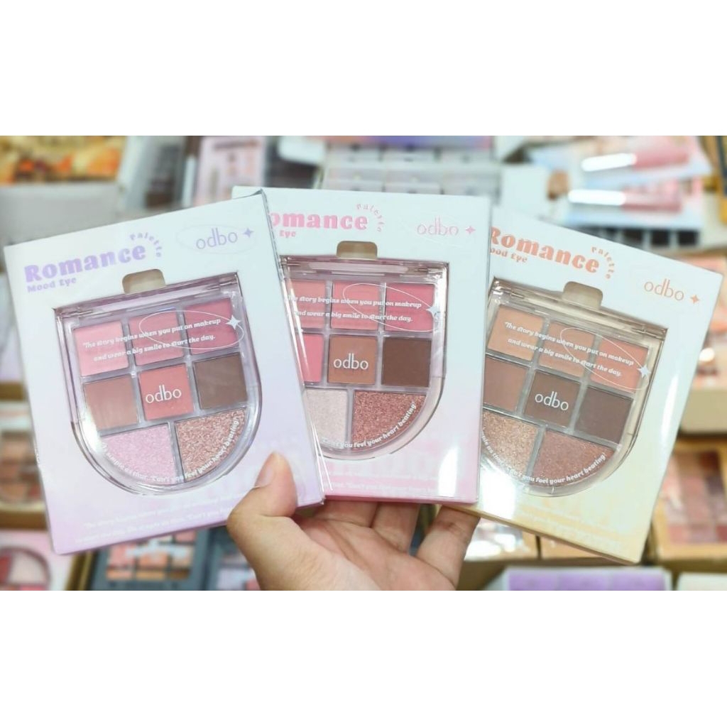 Odbo Romance Mood Eye Palette อายแชโดว์ 8 เฉดสีในตลับเดียว