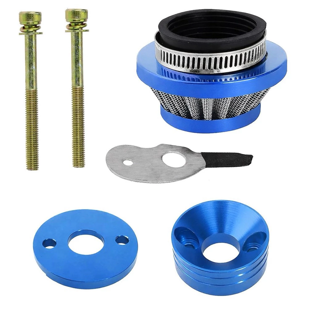 MowerToolsX ท่อกรองอากาศซิ่ง 47 49cc 40-5 LPO2 ขนาดเล็ก หลากสี สำหรับรถจักรยานยนต์ เครื่องตัดหญ้า คุณภาพสูง