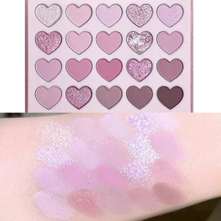 YOTAI อายแชโดว์ พาเลทอายแชโดว์ 20 สี Eyeshadow เนื้อใยไหม เนื้อแมท ประกายชิมเมอร์ กลิตเตอร์ สีสวย กันน้ํา ติดทนนาน