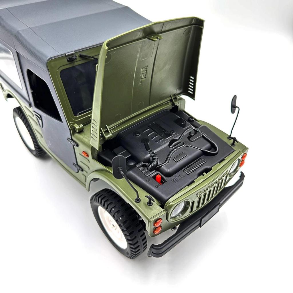 WPL รถออฟโรดบังคับ WPL C84 1:10 RC Off-road Suzuki Jimny 4WD 10km/h 2.4GHz ดีไซด์สมจริง ลิขสิทธิ์แท้