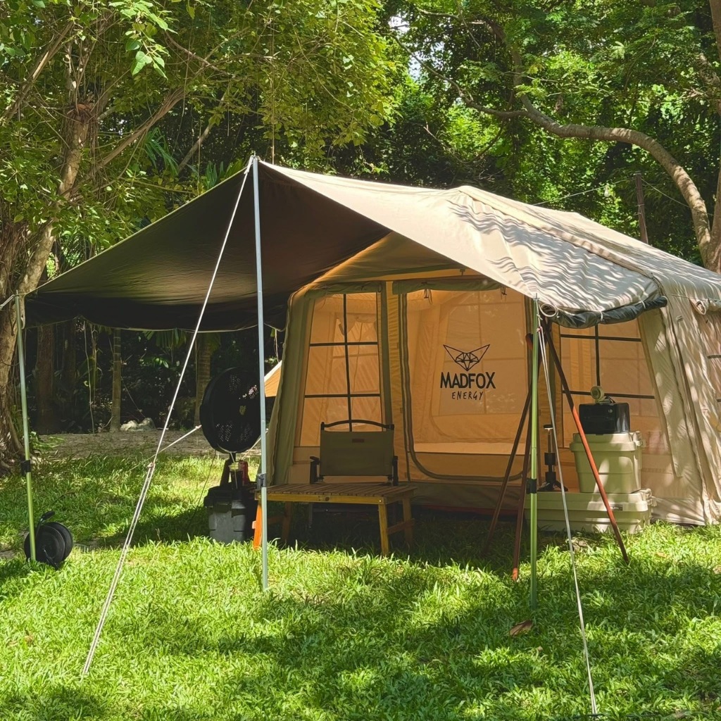 เต็นท์เสาลม Madfox Arctic 320 เต็นท์บ้านลม Madfox แถมครบเซ็ท และ 2 Rain cover