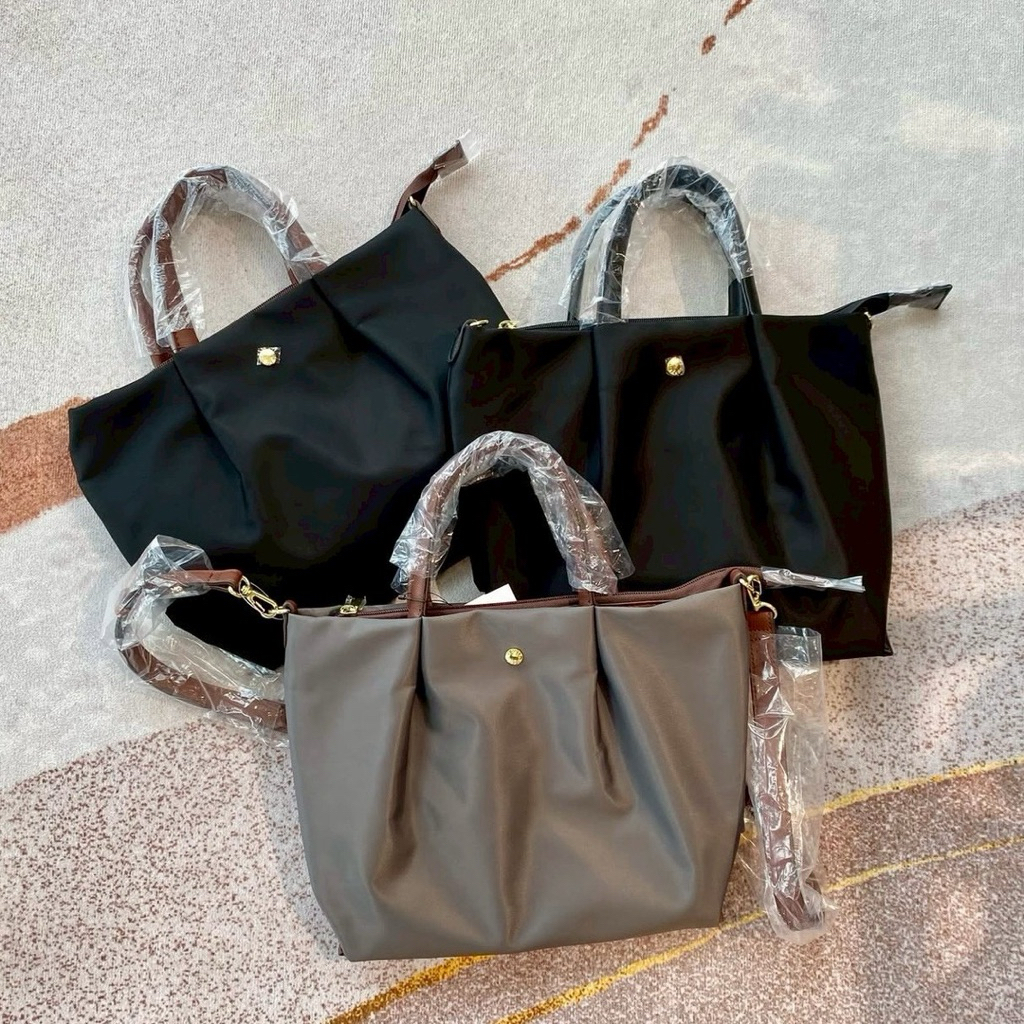 กระเป๋าถือ แอโล tote size L 7 สี มาใหม่❤️ ผ้าไนล่อน ราคา ถูกที่สุด ดีลบีเคเค แกลเลอรีภาพที่ 2