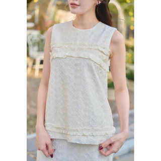 ร227 “มุกดาเซท” ลด50% ไม่รับเคลมหรือกดคืนนะคะ )ตัวเสื้อคอกลมมีกิมมิกที่การเย็บ