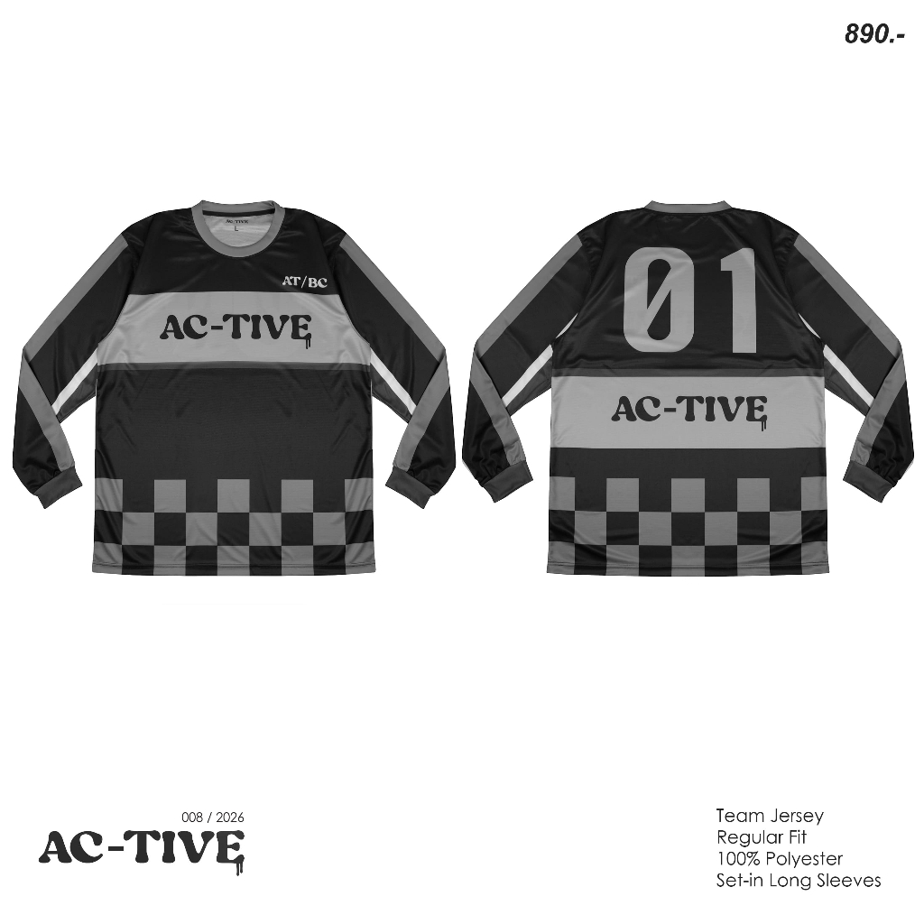 AC-TIVE Long Sleeve Jersey / 890 B.
