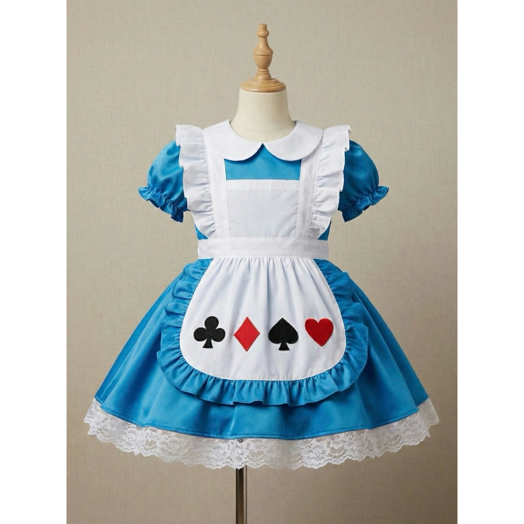ชุดอลิซ ชุดแฟนซี ชุดเดรส ชุดเด็กน่ารัก Alice  อลิสในแดนมหัสจรรย์
