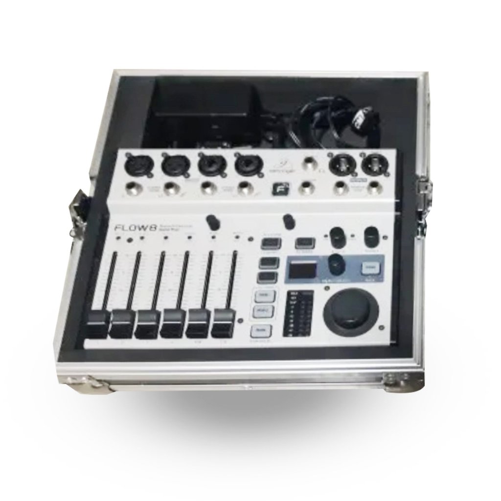 แร็คมิกซ์ กล่องมิกซ์ Behringer FLOW 8 มิกซ์เซอร์ แร็คเครื่องเสียง กล่องใส่เครื่องเสียง mixer ขายเฉพาะกล่องเท่านั้น