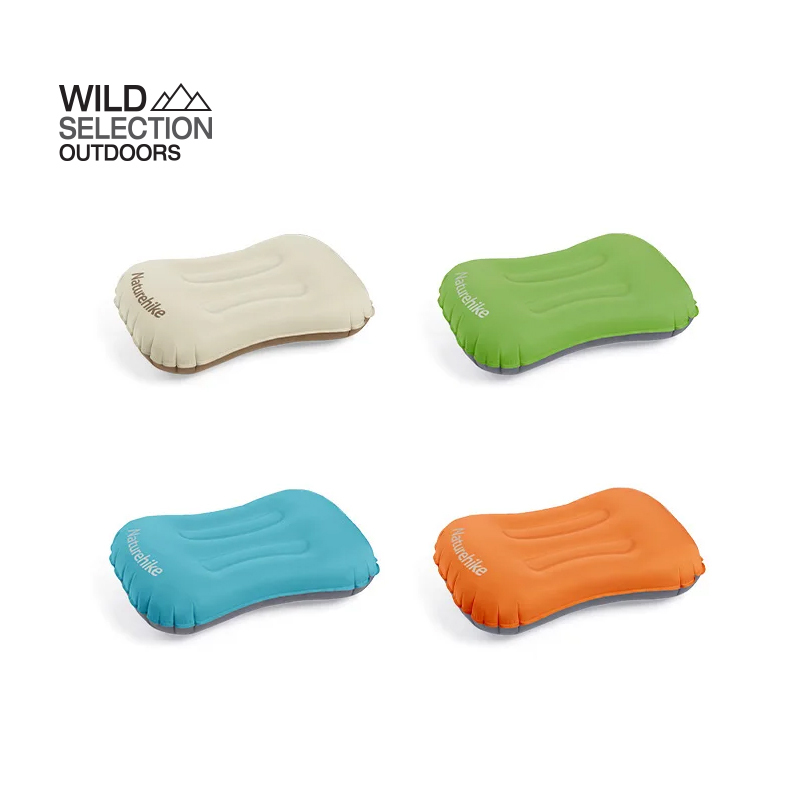Naturehike Thailand หมอนเป่าลม Lightweight TPU aeros inflatable pillow with new nozzle