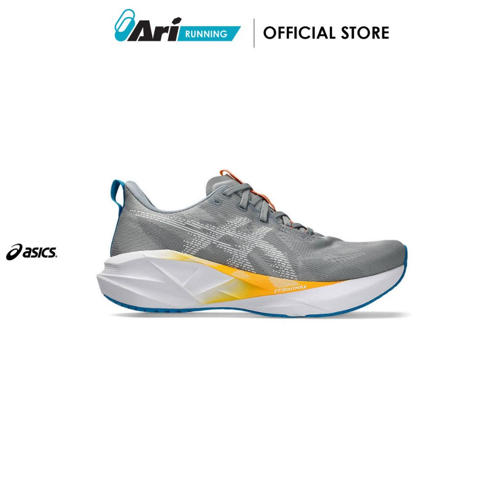 ASICS M NOVABLAST 5 WIDE - GRAVEL (1011B975.020)  รองเท้าวิ่ง ผู้ชาย เอสิคส์ NOVABLAST 5 สีเทา