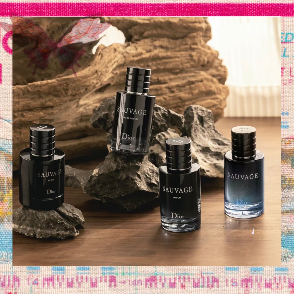 Sauvage Eau De Parfum/Eau de Toilette/Perfum/Elixir for Men 100ml