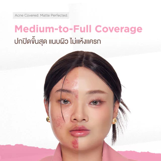 Skinsista คุชชั่นตบสิว ปกปิด บำรุง Soft Blurring Matte IRL Filter Cushion SPF30 PA++ 12g.