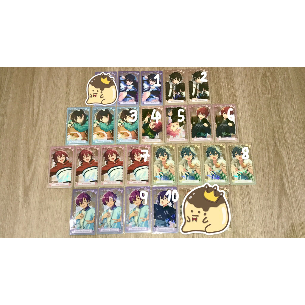 Ensemble Stars อันสึตะ Colorful Dreams Clear card CN การ์ดใสจีน อาร์ตเด็ก