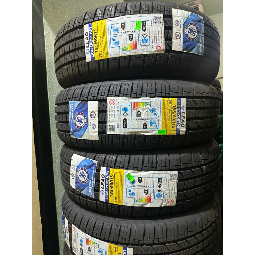 ยางใหม่ ยางไทย  LEAO TIRE รุ่น Lion sport รุ่นLion sport HP3 185/60R15 ปี2025 📍ราคาต่อเส้น พร้อมส่ง