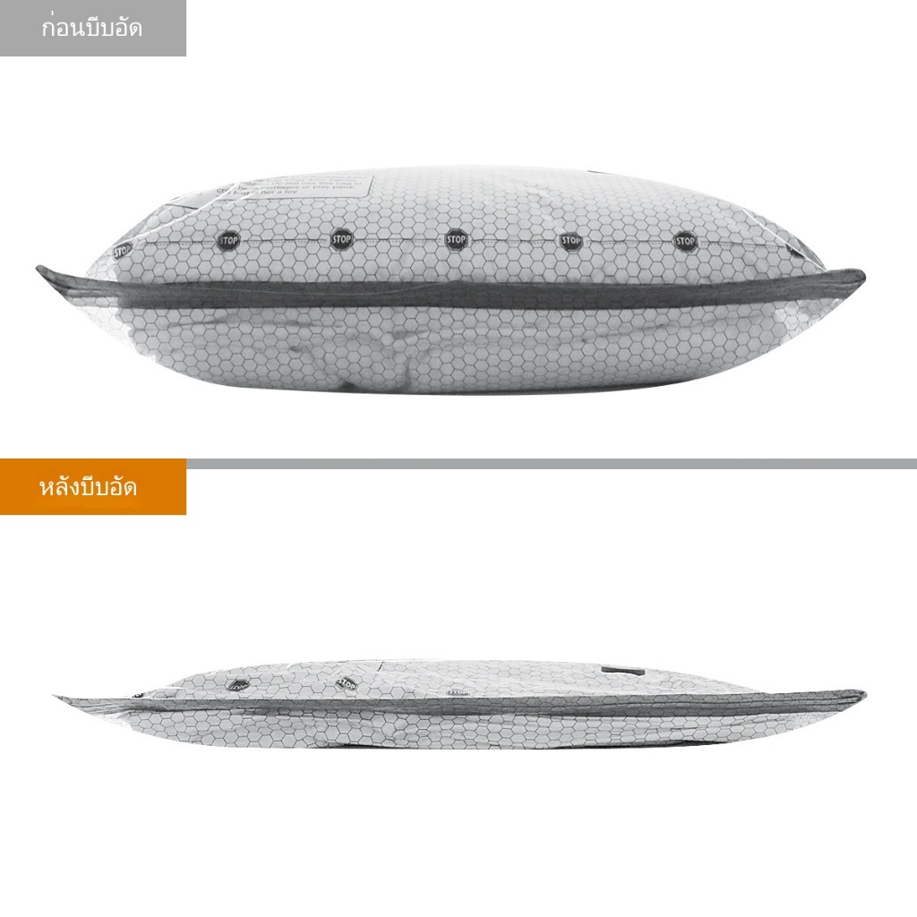 ถุงซีลสูญญากาศ 19 ชิ้น พร้อมปั๊มไฟฟ้าชาร์จไฟได้ Space Saver สำหรับเสื้อผ้า-ผ้าห่มในกระเป๋าเดินทาง - รูปที่ 4