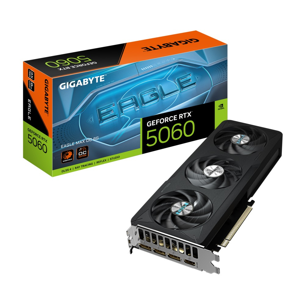 GIGABYTE GeForce RTX 5060 EAGLE MAX OC 8GB GDDR7 Graphics Card การ์ดจอ
