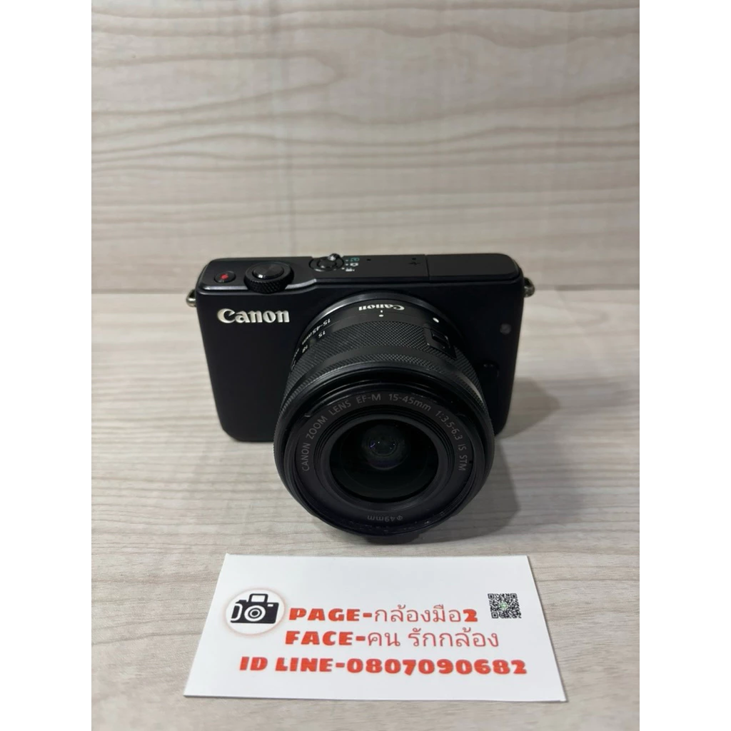 Canon M10 พร้อมเลนส์ ใช้งานได้ปกติเต็มระบบ thumbnail 3