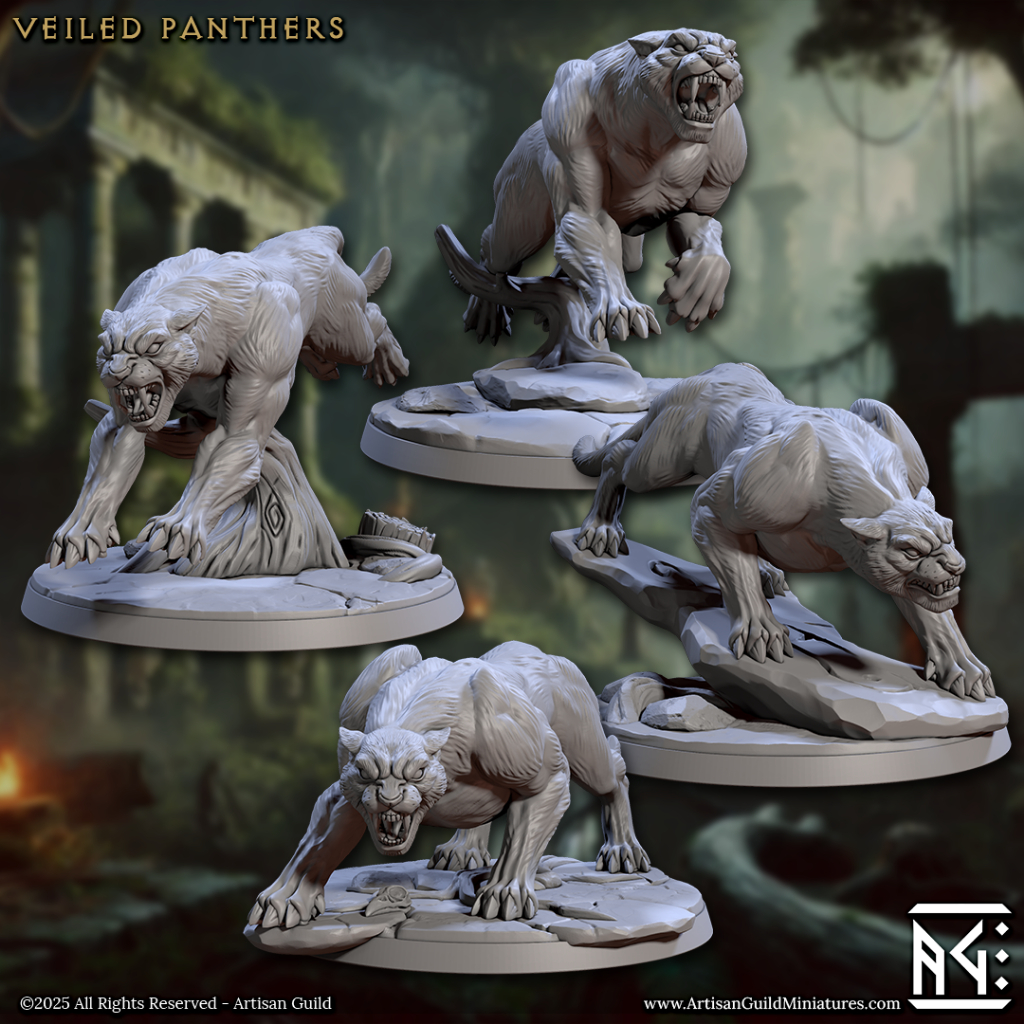 Veiled Sisterhood : Collection : Miniature Resin โมเดลบอร์ดเกม ผลิตตามสั่ง Tabletop DnD - รูปที่ 4