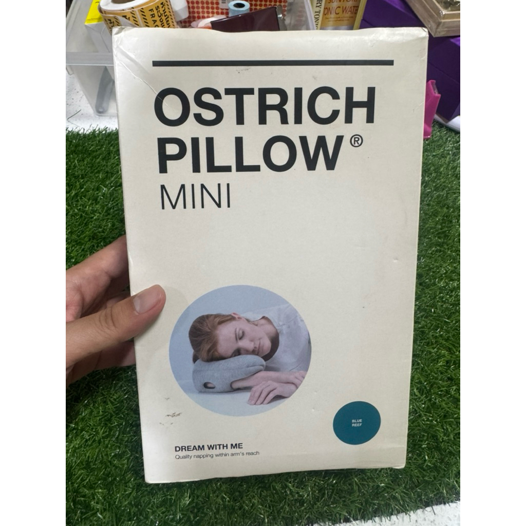🦩 [กล่องไม่สวย] OSTRICH PILLOW® MINI (แท้) หมอนงีบระดับไอคอน ใช้ได้ทุกที่ ทุกเวลา ✨