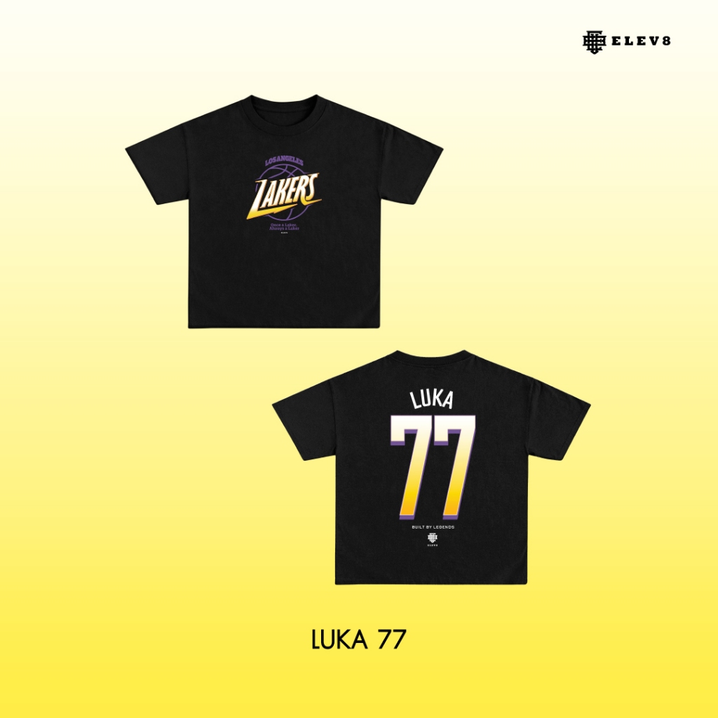 Elev8 Slam (เสื้อยืดโอเวอร์ไซส์) : CUSTOM LEGACY (FIX NAME EDITION) : Luka 77