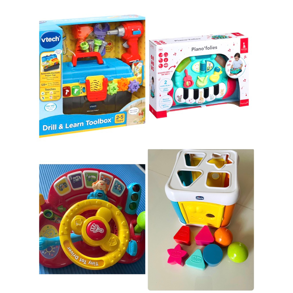 รวมของเล่นเสริมพัฒนาการเด็ก ของเล่นคุณภาพดี Vtech, Chicco