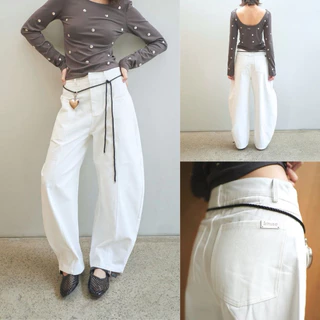 AMUSE BKK - Balloon Pants กางเกงทรงบอลลูนเอวขาโค้ง ทรงสวย *กรุณาอ่านไซส์ให้ละเอียดก่อนสั่ง*