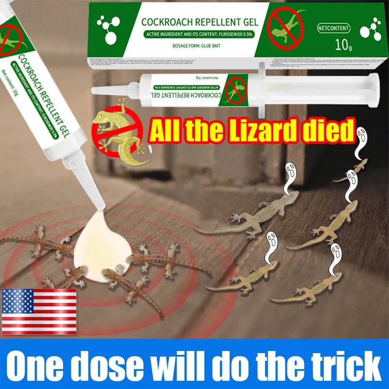 🦎 Upgraded Gecko Bait Gel🦎 Lizard killer racun cicak ubat cicak Where there are geckos, click there 