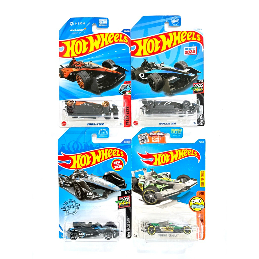 Hot Wheels | FORMULA E GEN3 มี 2 สี |🇺🇸แพคอเมริกา✈️| 👍สินค้าของแท้ 100% | สินค้ามีพร้อมส่ง