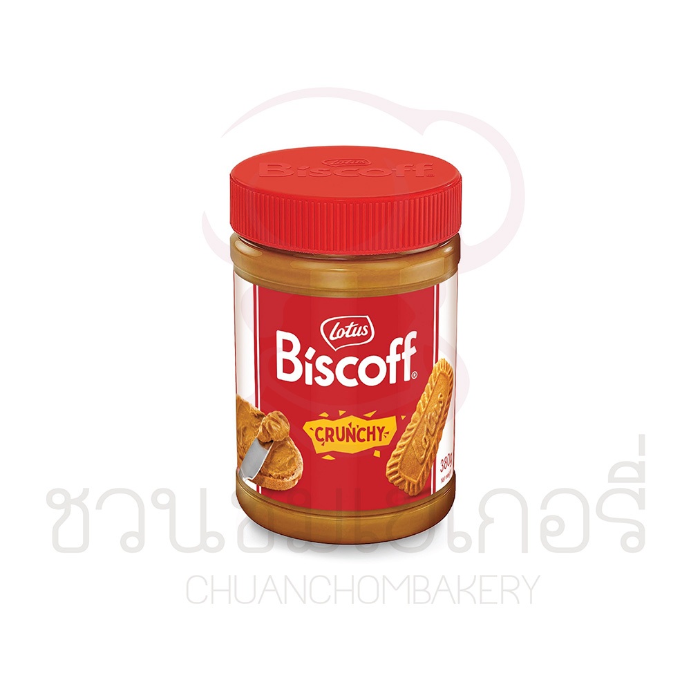 Lotus Biscoff CRUNCHY spread 380 กรัม รหัส 5410126146943