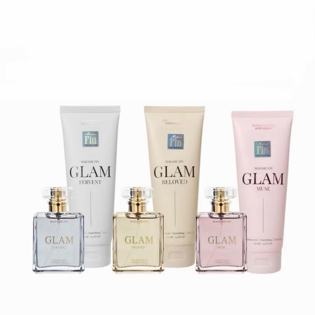 มาดามฟิน GLAM Madame Fin Perfume น้ำหอมมาดามฟิน แกลม 50ml /โลชั่นมาดามฟินแกลม 240ml