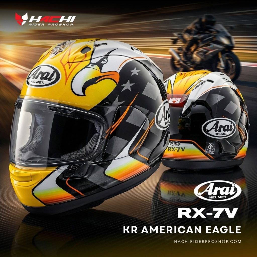 ARAI RX-7V - KR American Eagle