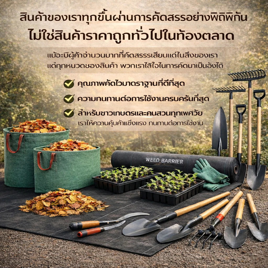 เสียมขุดดิน พลั่วขุดดิน แมงกานีส แหลม/เหลี่ยม thumbnail 3