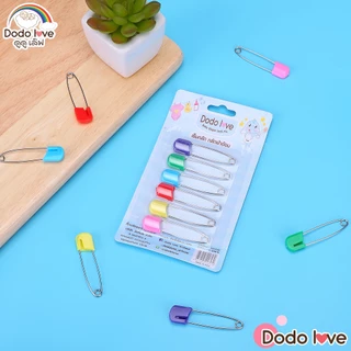 DODOLOVE เข็มกลัดแบบซ่อนปลาย เข็มกลัดผ้าอ้อม มี 2 แบบ เข็มกลัดรูปหมี เข็มกลัด