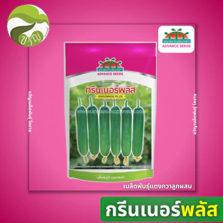 เมล็ดพันธุ์ แตงกวา ลูกผสม ตราตะวันต้นกล้า กรีนเนอร์ พลัส