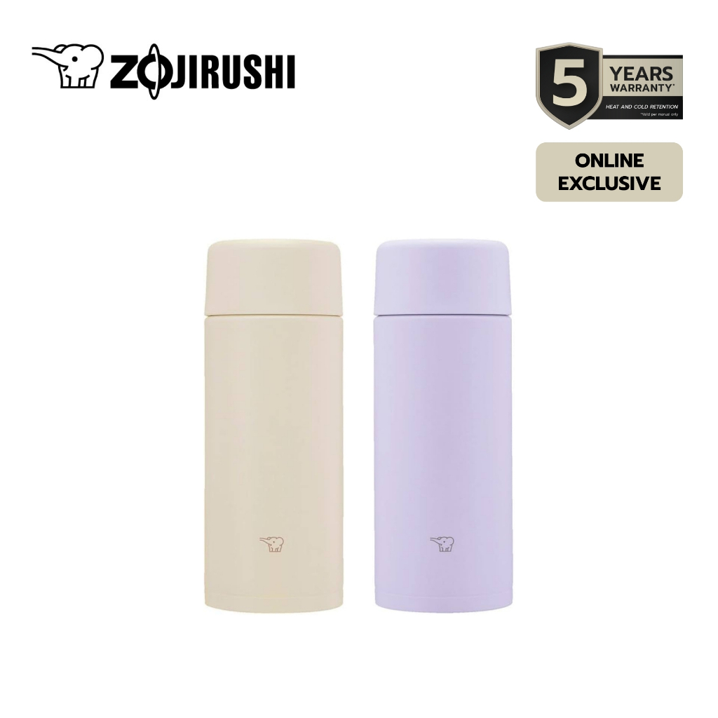 Zojirushi กระติกน้ำสุญญากาศ เก็บความร้อนความเย็น แบบฝายกดื่ม ขนาดความจุ 0.36 ลิตร รุ่น SM-ZB36