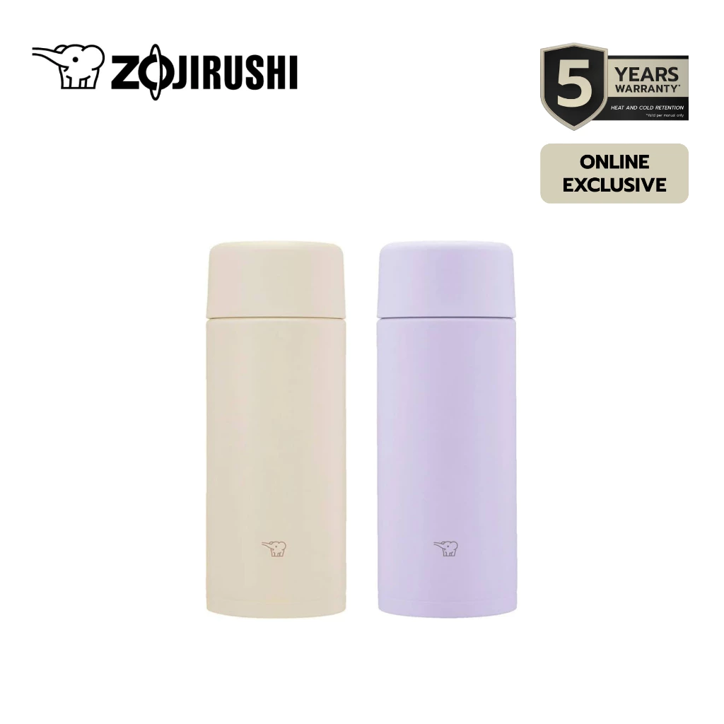 Zojirushi กระติกน้ำสุญญากาศ เก็บความร้อนความเย็น แบบฝายกดื่ม ขนาดความจุ 0.36 ลิตร รุ่น SM-ZB36
