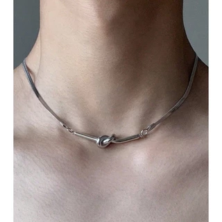 kym.vibes - hitch necklace สร้อยคอสแตนเลส