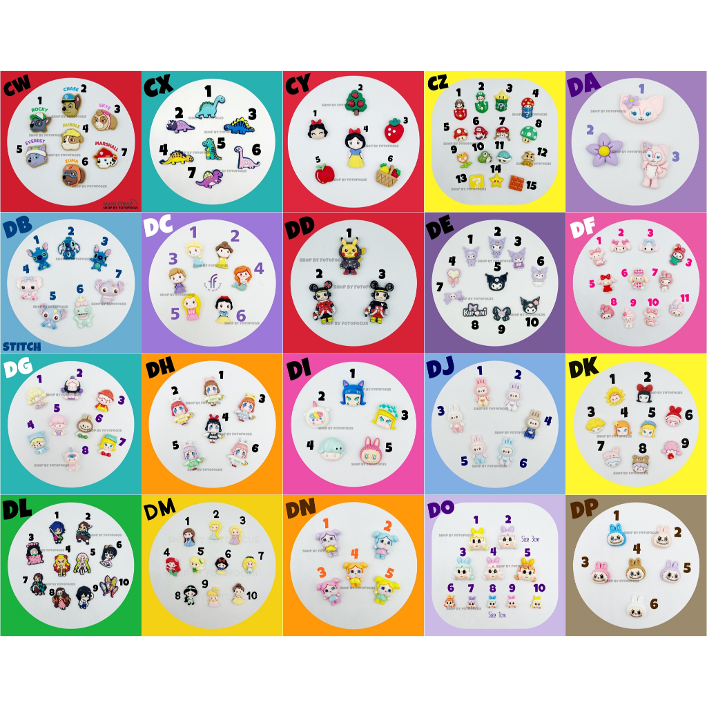 Link สำหรับเพิ่มตัวการ์ตูน ในสายคล้องแมส สายคล้องแว่นเท่านั้น (กดตามจำนวนที่จะเพิ่ม) - รูปที่ 5