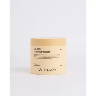 W DIARY Golden Dewdrop Scrub NO.7 350g.(โกลเด้น ดิวดรอป สครับ นัมเบอร์ เซเว่น)