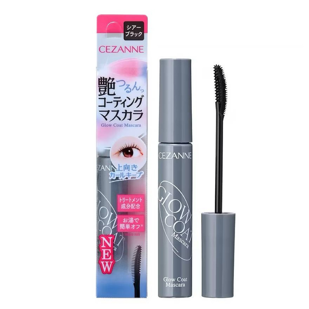 CEZANNE Glow Coat Mascara มาสคาร่าจับช่อขนตาธรรมชาติ
