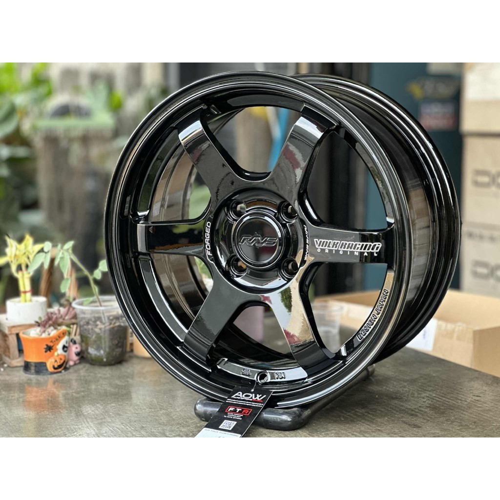 ล้อแม็กซ์ TE37 Sonic  ขอบ 15“ AOW FLOW FORMING WHEEL