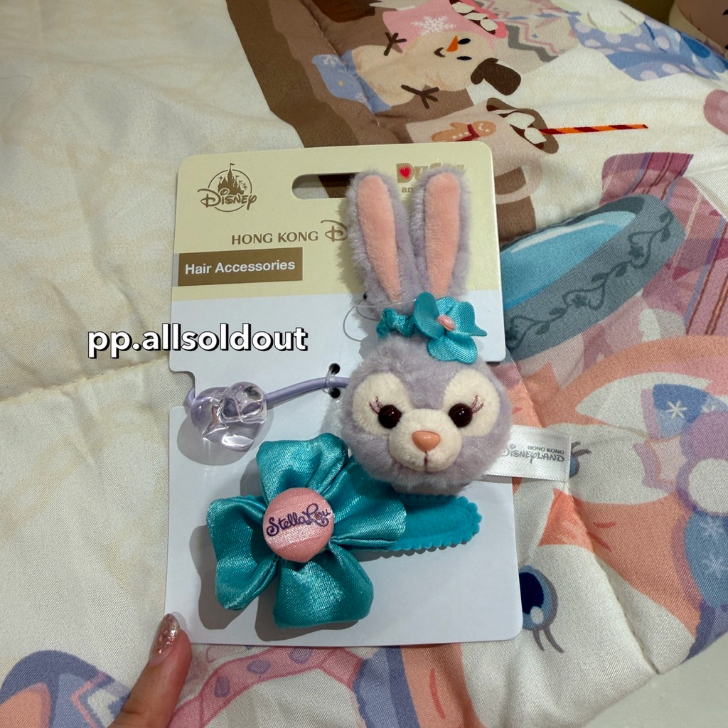 พร้อมส่งด่วน ของแท้ set hairclip เซต ยางมัดผม และกิ๊บดัฟฟี่แอนด์เฟรนด์ ยางลินนาเบล ยางสเตลล่า linnabell hairclip stella