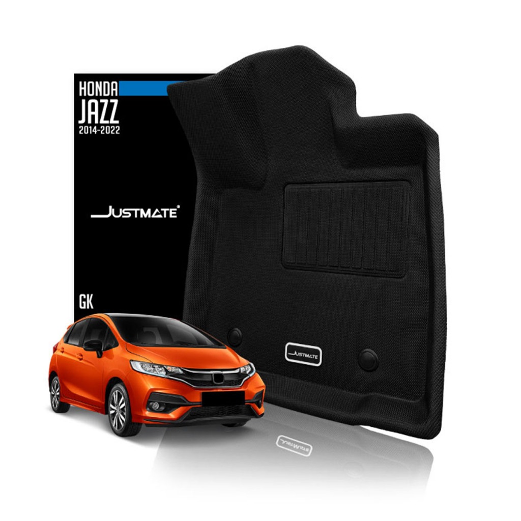 [JUSTMATE] HONDA พรมปูพื้นรถยนต์ JAZZ GK 2014 - 2022 สำหรับเกียร์อัตโนมัติ