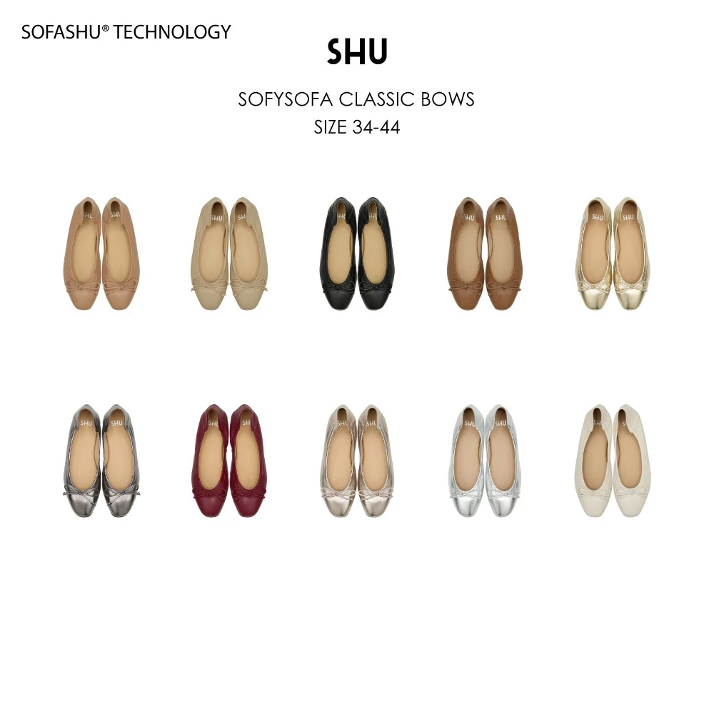 SHU SOFYSOFA CLASSIC BOWS รองเท้าคัทชู