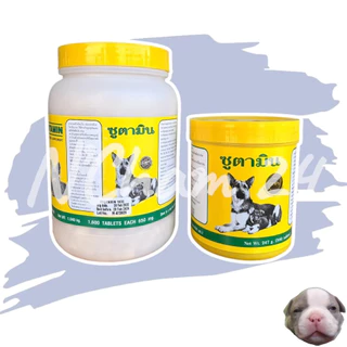 Zootamin ซูตามิน (เหลือง) วิตามินรวมสุนัข บำรุงสุขภาพ ขนสวยงาม ช่วยเจริญอาหาร