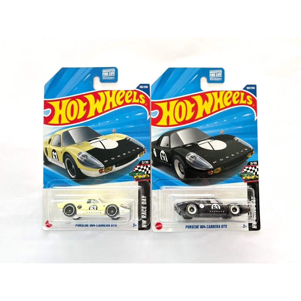 Hot Wheels | PORSCHE 904 CARRERA GTS ~ มี 2 สี สีดำ สีเหลือง | 🇺🇸เป็นแพคอเมริกา✈️| 👍ของแท้ 100% | 📦ส