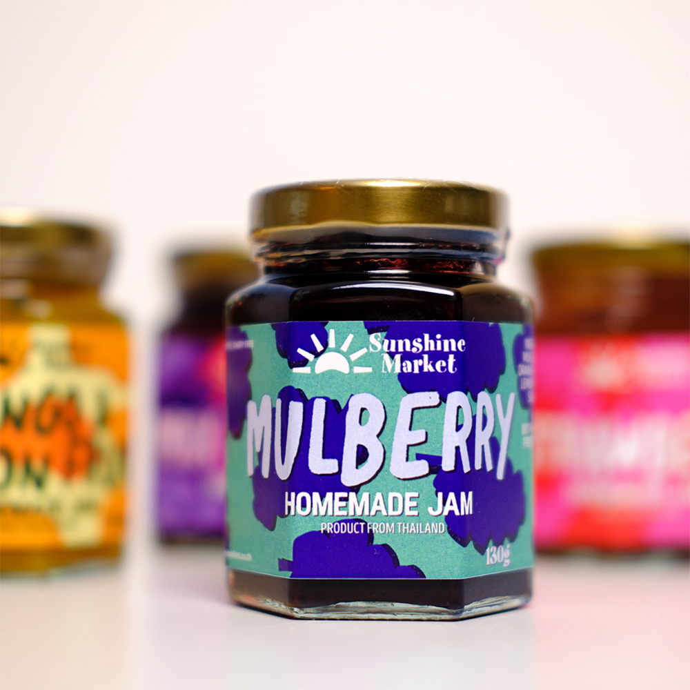 Sunshine Market Homemade Mulberry Jam | แยมมัลเบอร์รี่โฮมเมด